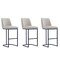 Manhattan Comfort Serena Barstool in Light Grey, 3PK 3-BS020-LG - alternate 8